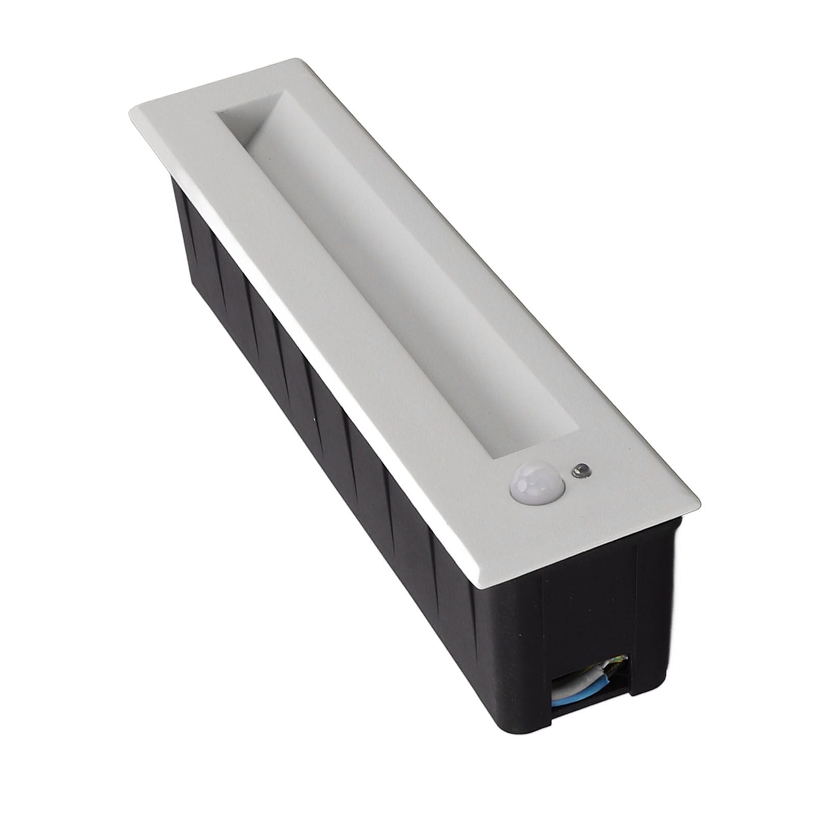 Recessed Sensing Step Light Frosted White LED Stair Light for Hallway Closet Bedroom 110‑240V