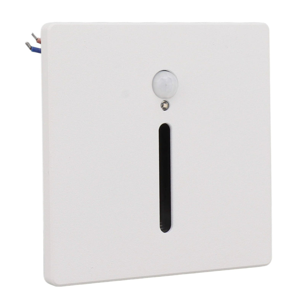 LED Step Light 3W Recessed Motion Seneor Dusk to Dawn Sensor 4000K Stair Light 110‑240V for Indoor Closet Hallway