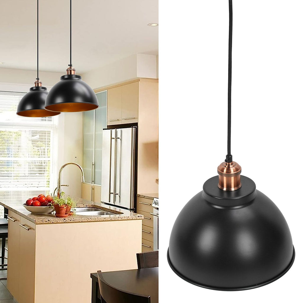 Vintage Hanging Light Industrial Style Kitchen Island Dining Pendant Light for Dining Room Bedroom Living Room 85‑265V