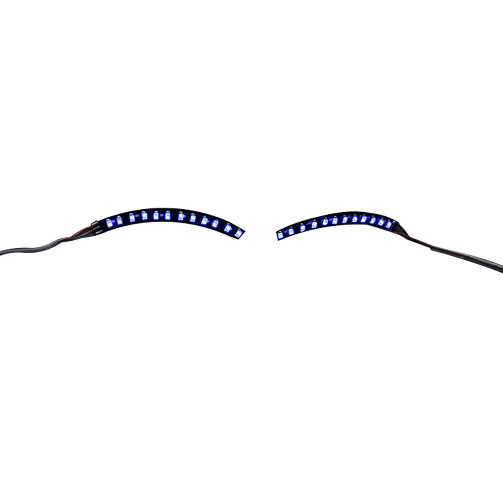 LED False Eyelashes Light Lightweight Stylish Reliable Luminous False Eyelashes Light for Party Bars Nightclubs Halloween Blue