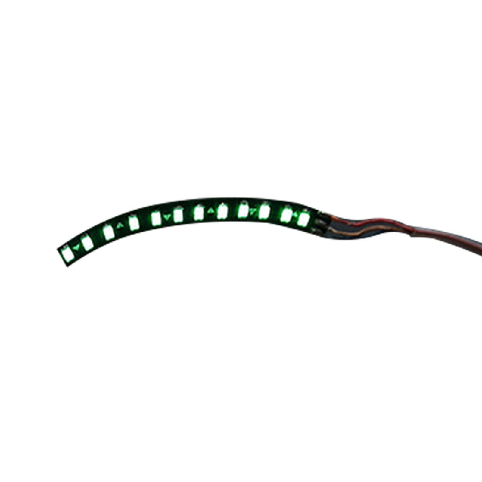 LED False Eyelashes Light Lightweight Stylish Reliable Luminous False Eyelashes Light for Party Bars Nightclubs Halloween Green