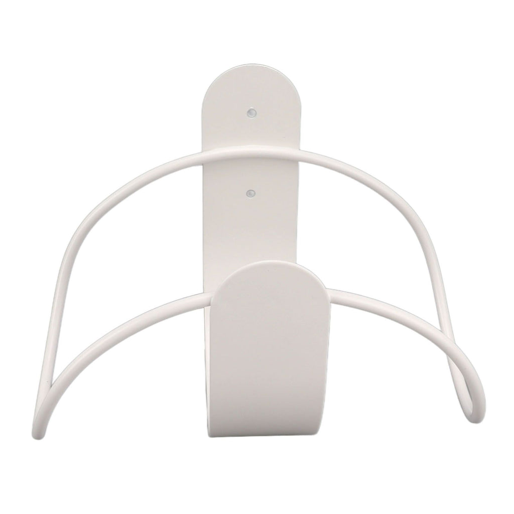 Stainless Steel Garden Hose Bracket Wall Mount Strong Load Bearing Garden Hose Storage Holder Easy To Install Hose Hanger White