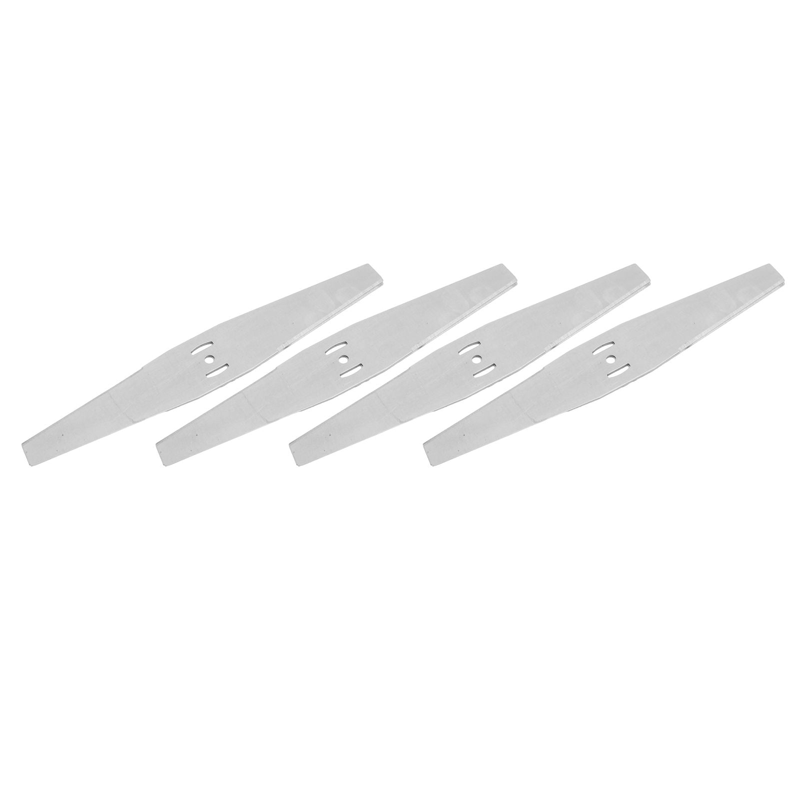 4PCS Lawn Mower Blades Stainless Steel Electric Grass Trimmer Cutter Blade Replacement Set for Yard and Garden Weeder Tool