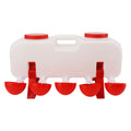 10L Chicken Waterer Semi Automatic Poultry Water Feeder Chicken Coop Accessories for Ducks Goose