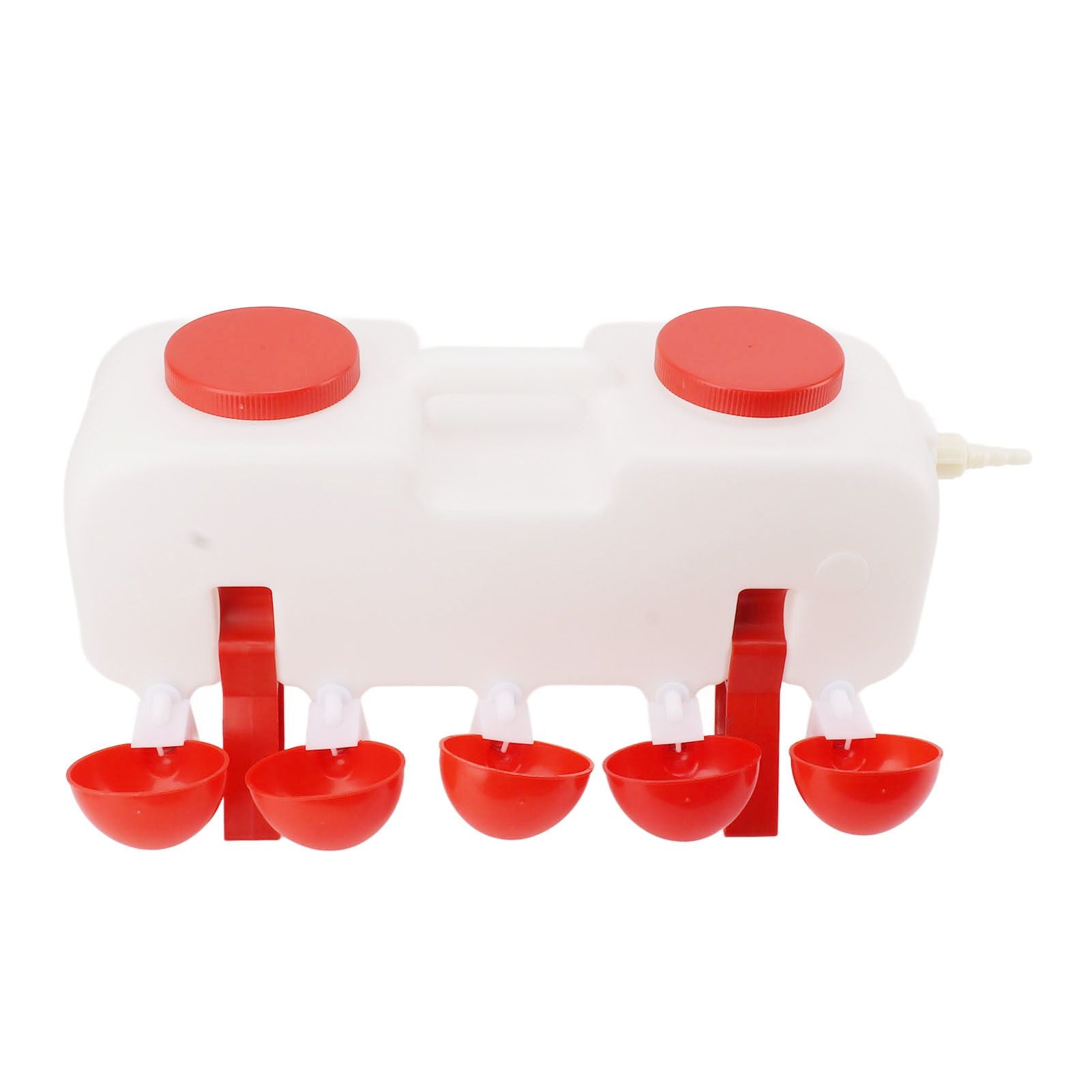 Automatic Chicken Waterer 10L Large Poultry Drinking Cups with 10pcs Bowls for Duck Goose