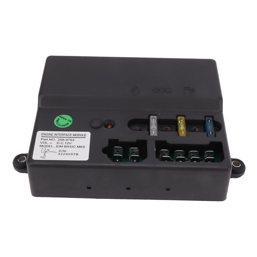 Generator Controller Multifunctional 147mm Mounting Hole Distance Engine Interface Module 258 9754 258 9753 MK3 12V
