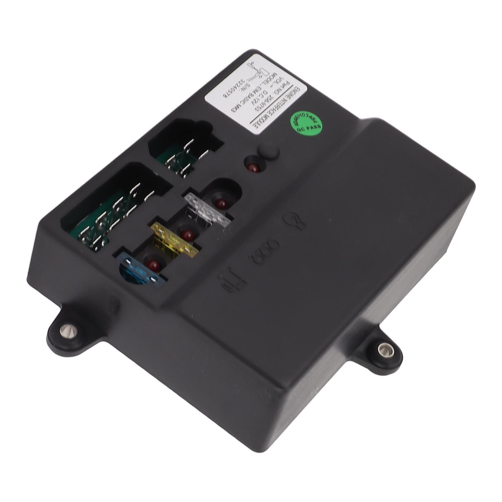 Generator Controller Multifunctional 147mm Mounting Hole Distance Engine Interface Module 258 9754 258 9753 MK3 12V