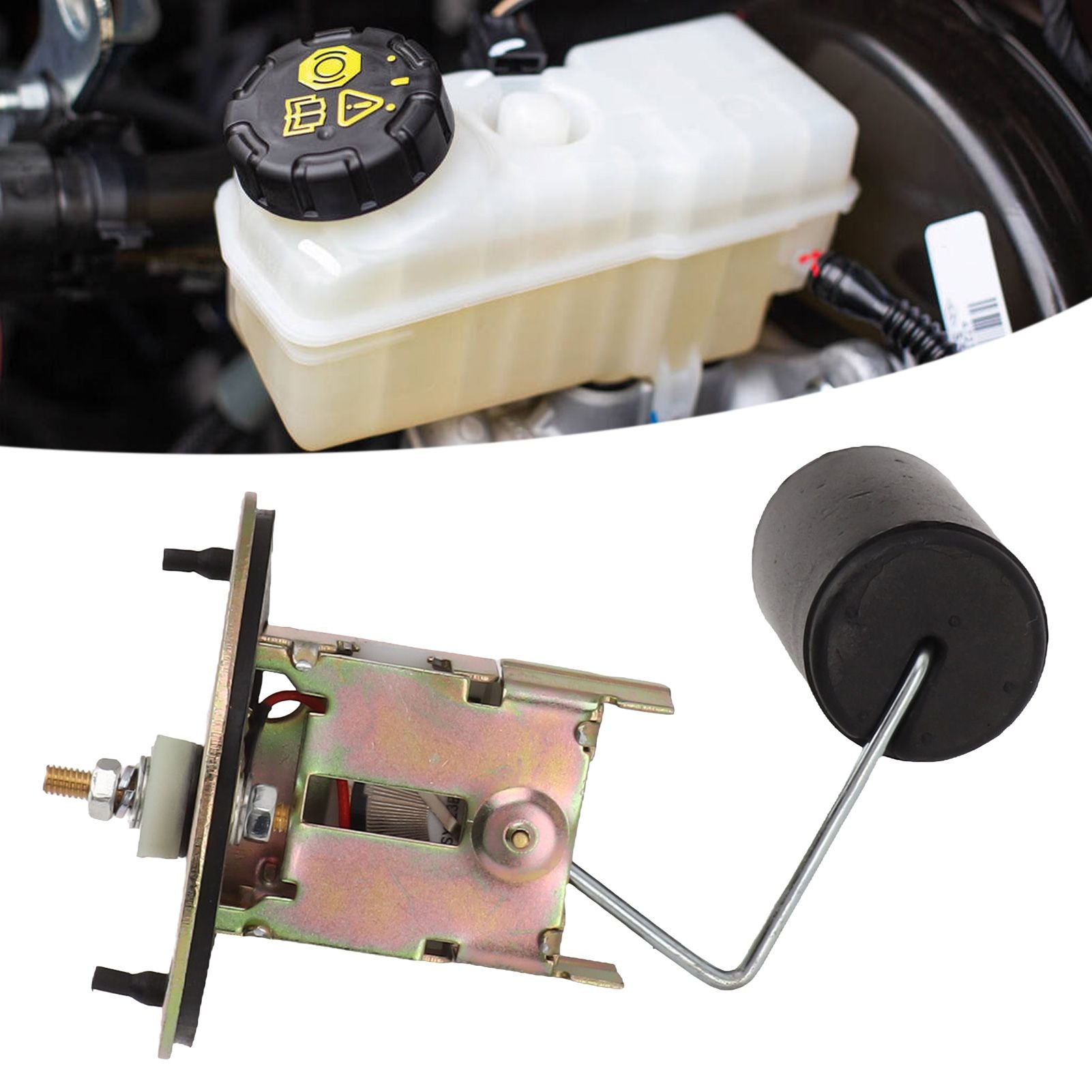 Fuel Level Sensor Copper ABS High Accuracy Universal Fuel Sender Fuel Gauge Sending Unit for Car Truck Generator Tractor 100MM