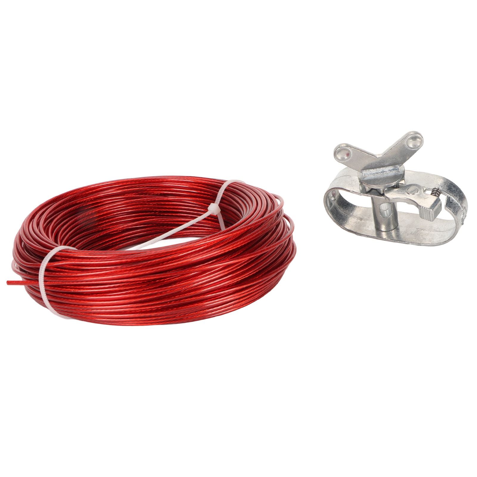 150ft Pool Cover Cable with Rustproof Aluminum Winch for Above Ground Swimming Pool