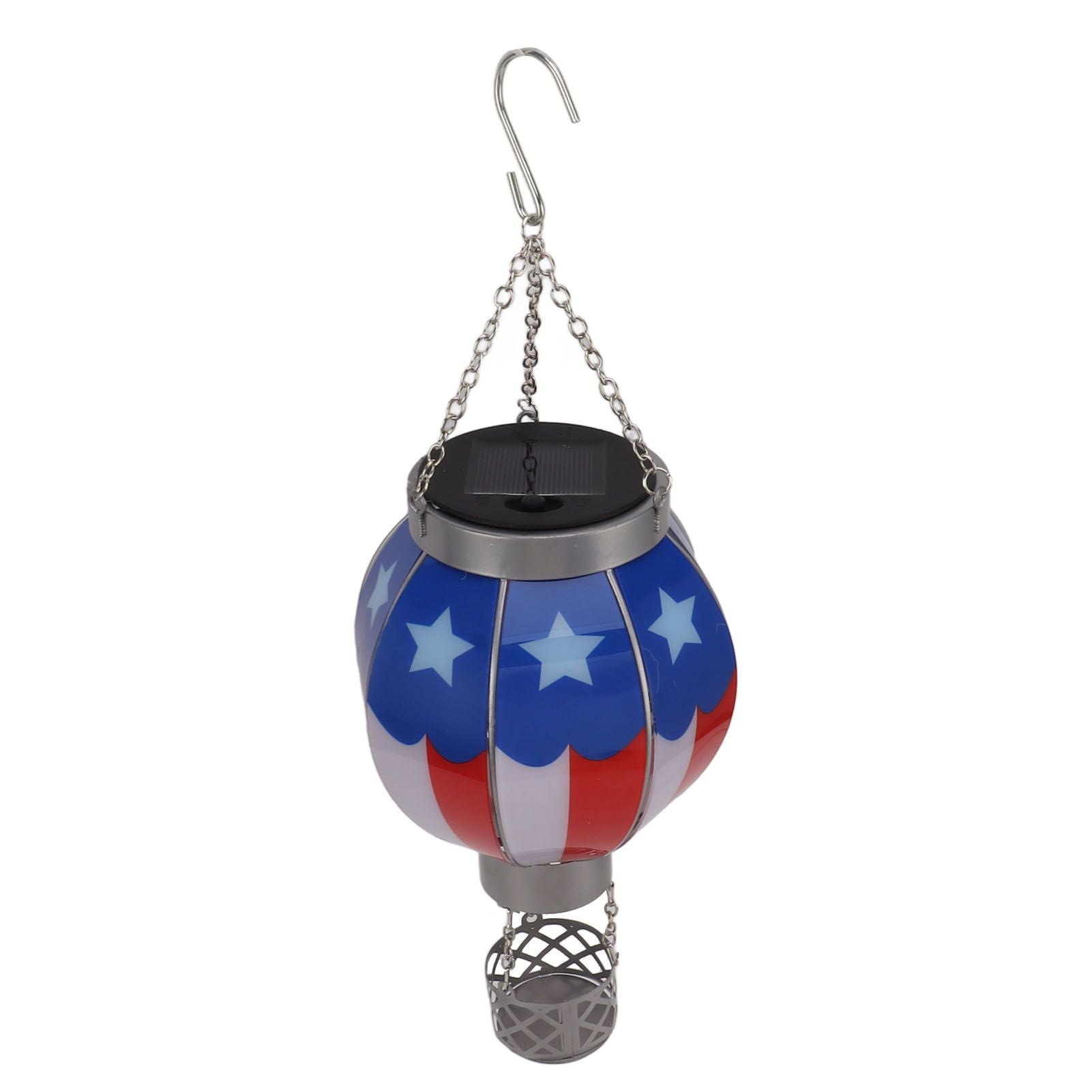 Solar Lantern Hot Air Balloon Eco Friendly Warm Lighting Hanging Lights for Home Decoration Outdoor