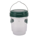 Wasp Catcher LED Solar Powered Waterproof Hornet Traps for Wasp Fruit Fly Garden Terrace Farmland Green
