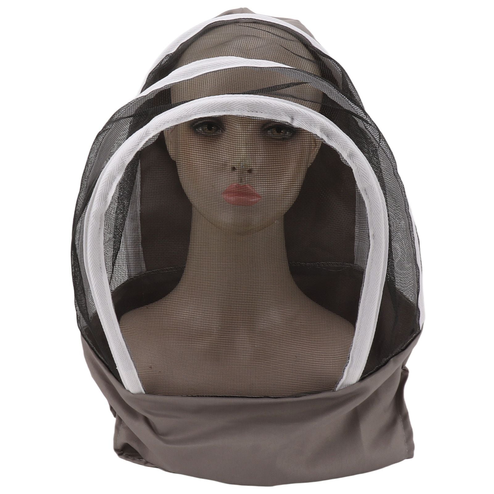 Beekeeping Veil Hat Head Protection Mesh Cap Nylon Breathable Sun Proof Beekeeping Equipment for Fishing Hiking Outdoor