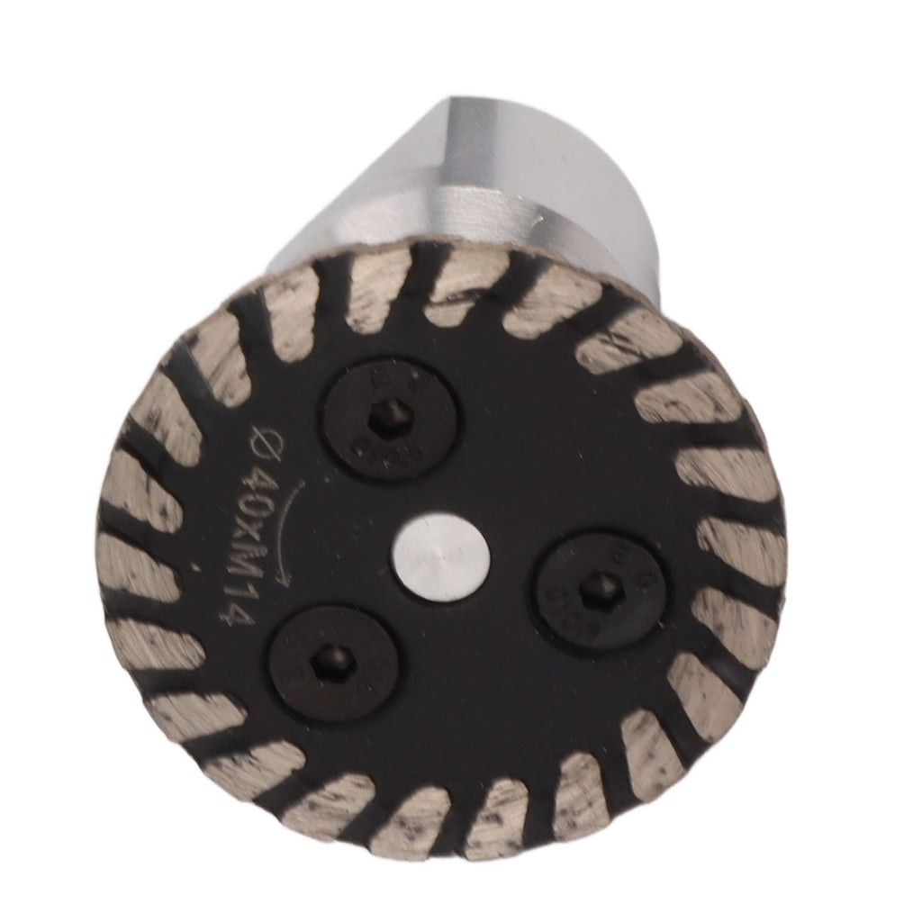 Stone Carving Blades Alloy Steel High Hardness Hot Press Sintering Diamond Engraving Circular Saw Blade for Cutting Granite Marble Concrete Joint Type 40mm / 1.6in