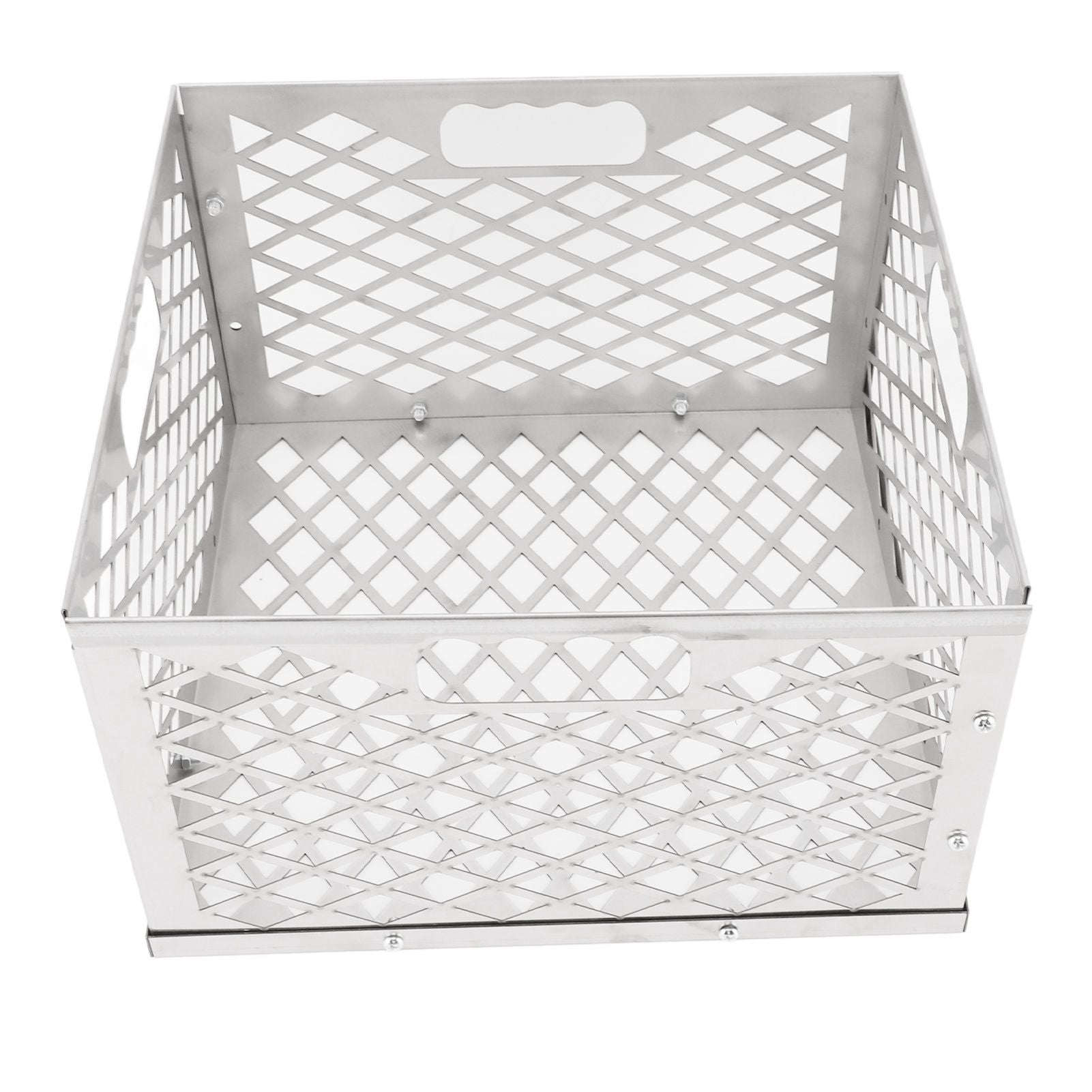 Charcoal Basket Detachable Design Portable Rugged Durable Stainless Steel Charcoal Fire Basket for Barbecue