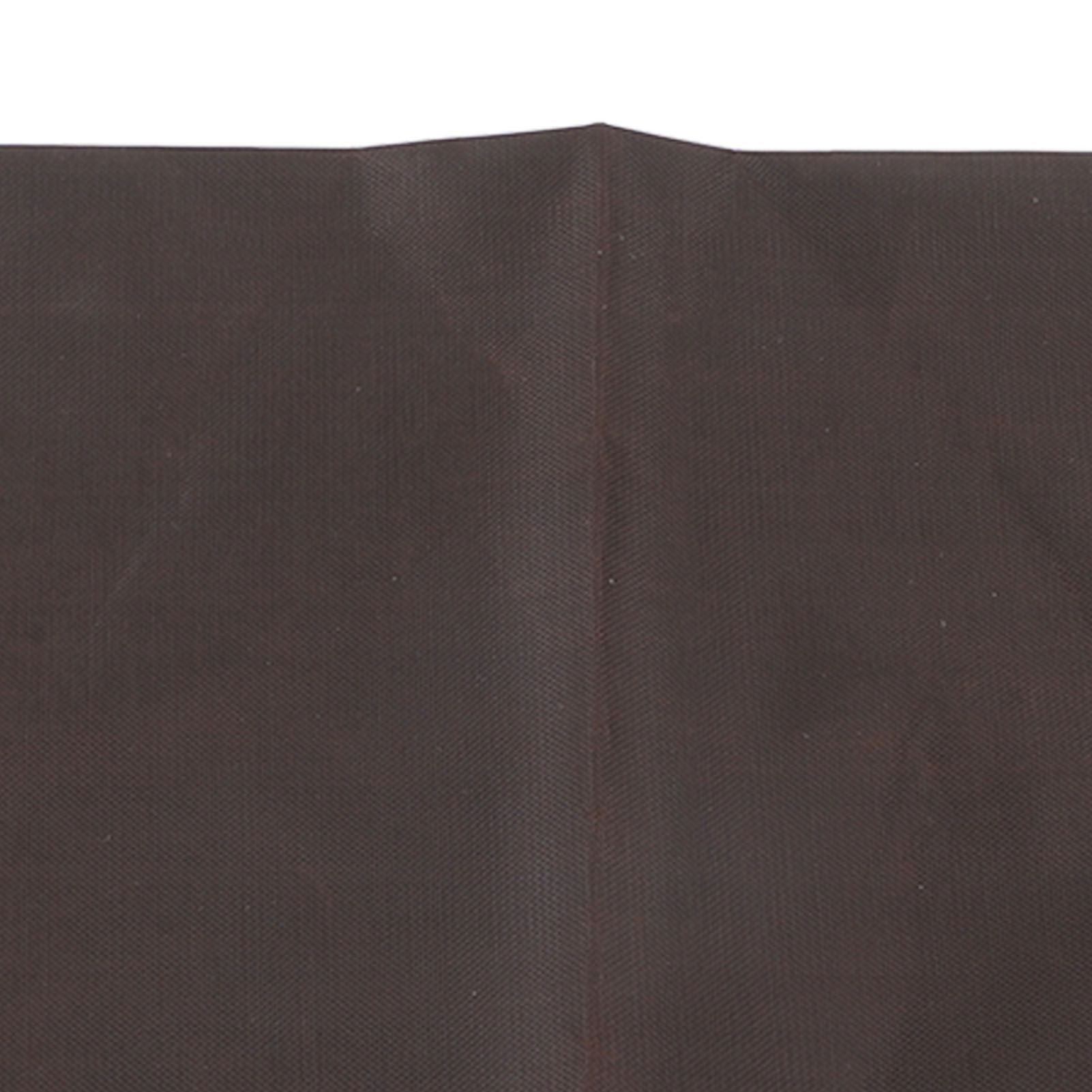 10PCS Sandless Sand Bags Drawstring Flood Water Barriers Polyester 9.8x19.7in Dam Bag for Basement Garage Anti Flood Coffee