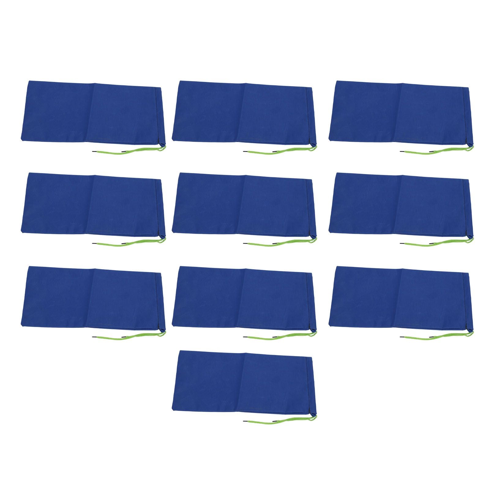 10Pcs Water Activated Flood Barriers Drawstring Flood Prevention Sand Bag for Gate Garage Basement