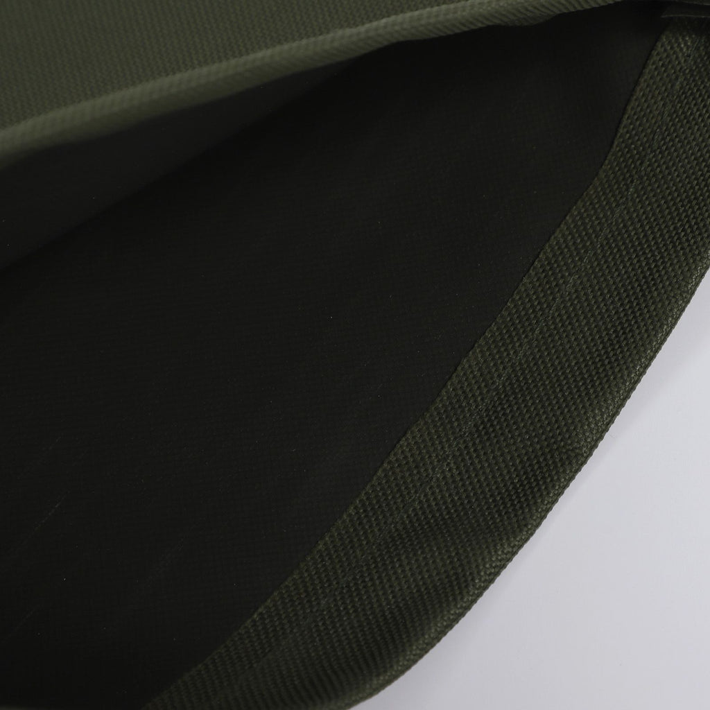 10pcs Flood Sandbags 600D Polyester Flood Prevention Bag Reusable Flood Barrier Bag for House Door Window Garage Basement Dark Green