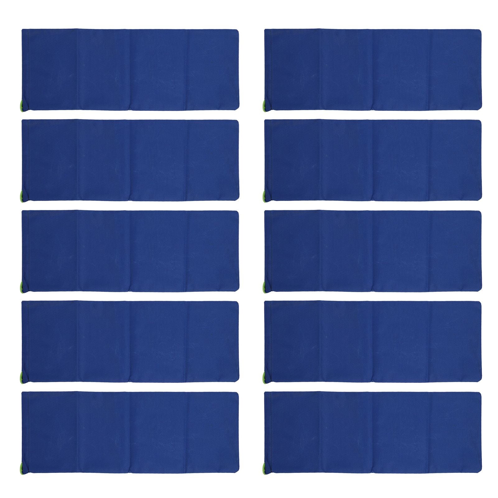 10PCS Flood Prevention Sandbags Drawstring Rain Proof Empty Flood Control Bags for House Door Garage Basement Dark Blue