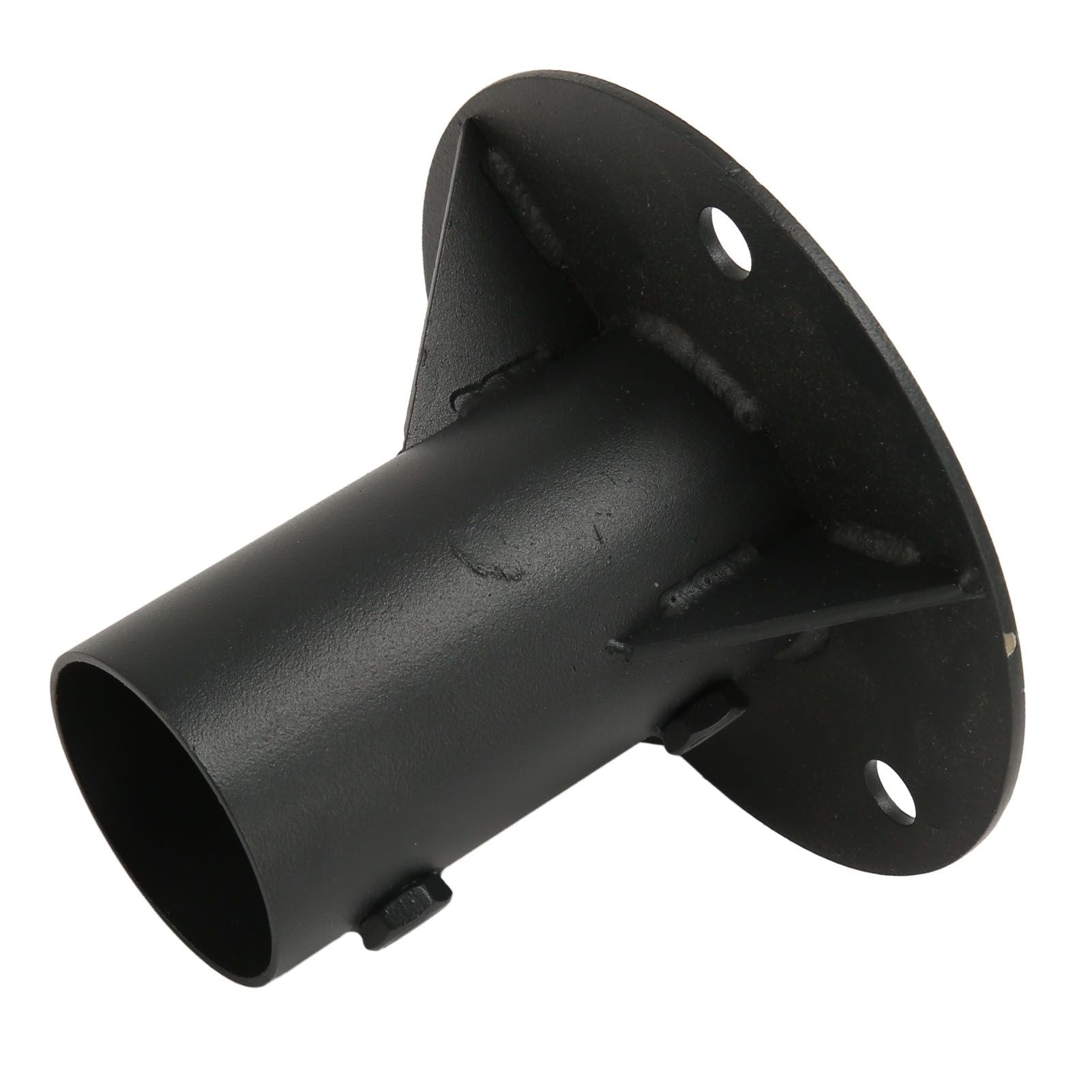 Chain Link Fence Pole Floor Flange Base Flange Heavy Solid Fence Post Concrete Mount for Holding Fence Mailbox Flag Round Posts 52mm / 2.0in