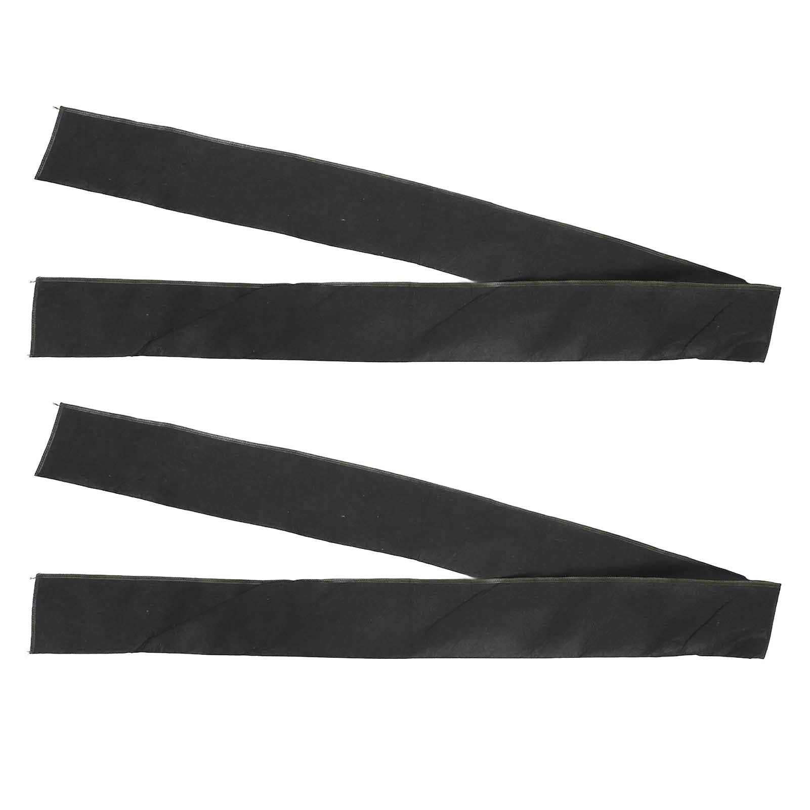 2pcs Flood Barriers Nonwoven Absorbent Resin Water Absorbent Expansion Bag Reusable Dam Bag for Garage Basement