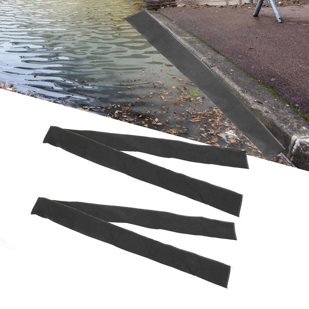2pcs Flood Barriers Nonwoven Absorbent Resin Water Absorbent Expansion Bag Reusable Dam Bag for Garage Basement