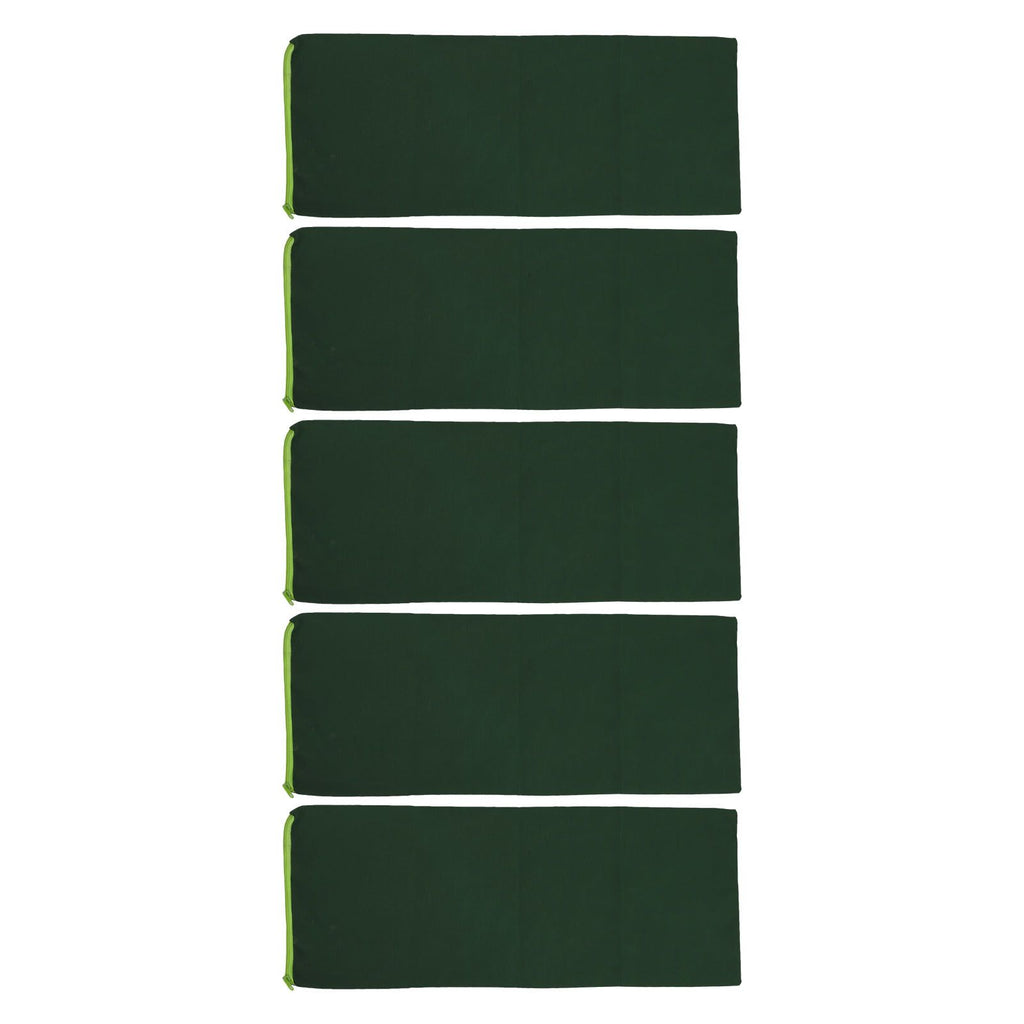 5PCS Flood Barriers Thickened Reusable Zipper Organic Silicone Flood Protection Sand Bags for Home Garage Doors Windows