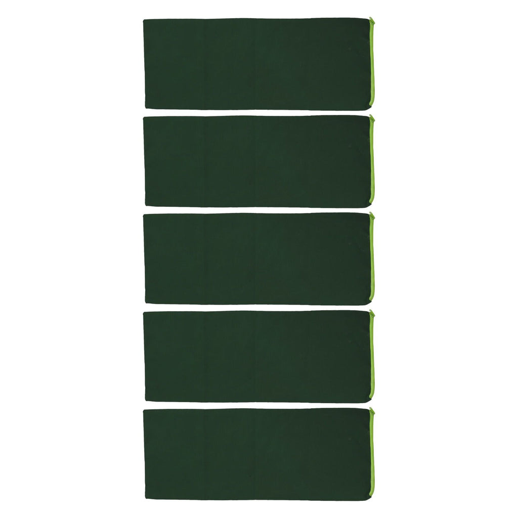5PCS Flood Barriers Thickened Reusable Zipper Organic Silicone Flood Protection Sand Bags for Home Garage Doors Windows