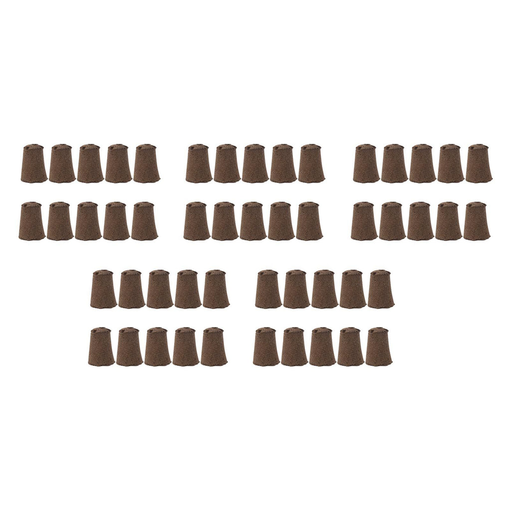 50 Pcs Seedling Block Peat Planting Block for Gardening Hydroponics Soilless Cultivation Plants Germination HRD TN0314