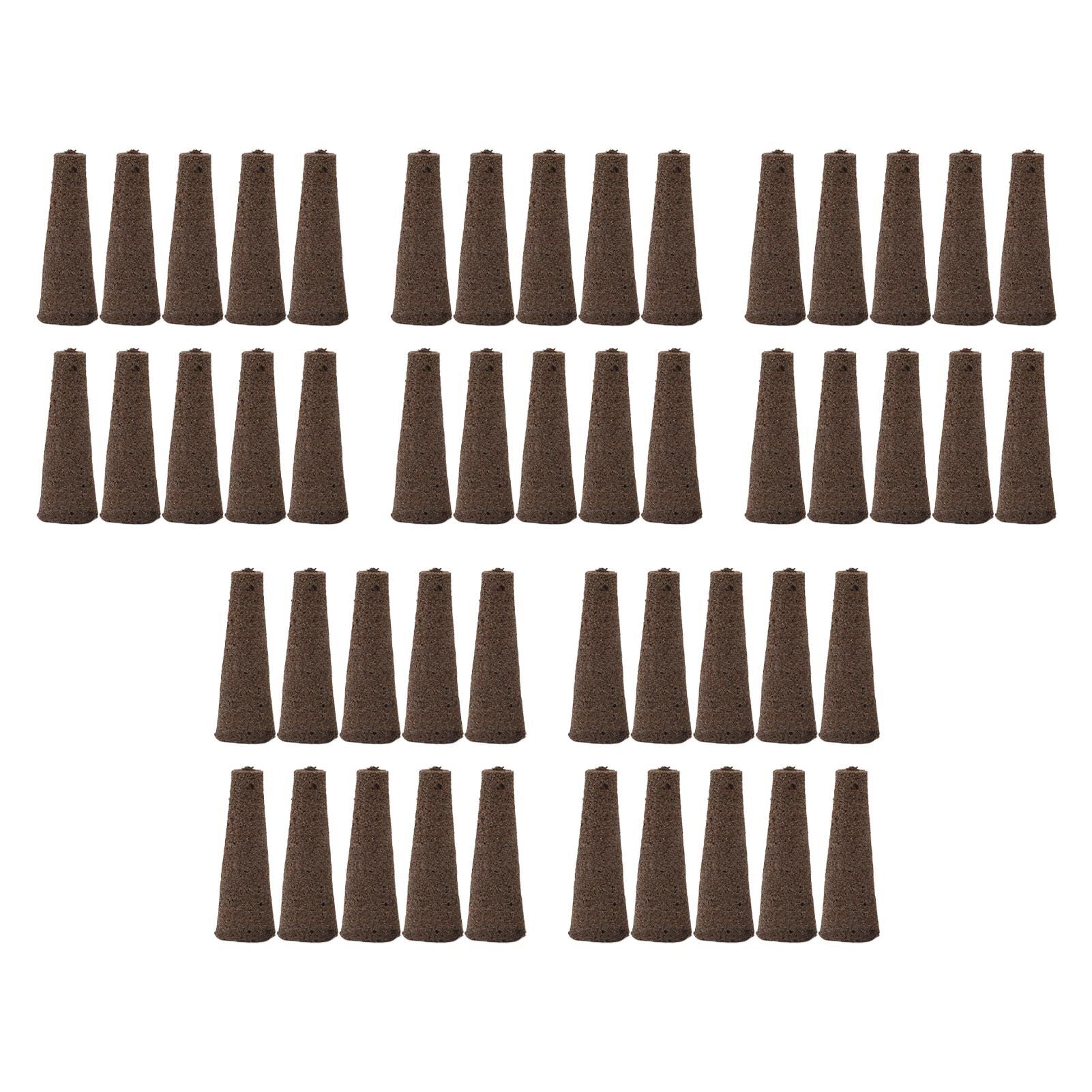 50 Pcs Seedling Block Peat Planting Block for Gardening Hydroponics Soilless Cultivation Plants Germination HRD TN0524
