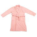Bathrobe Coral Velvet Thicken Soft Water Absorbent Warm Belt Design Couple Bathrobe for Home Hotel Pink