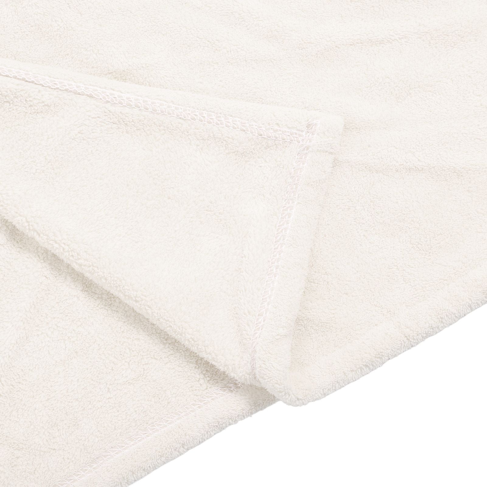 Bathrobe Coral Velvet Thicken Soft Water Absorbent Warm Belt Design Couple Bathrobe for Home Hotel Milky White