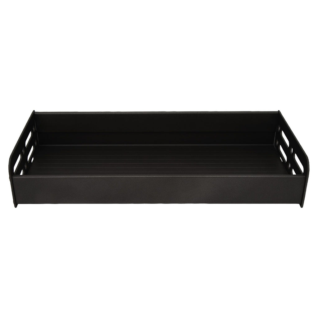 Floating Shelves Space Aluminum Wall Mounted Decorative Storage Shelf for Kitchen Bathroom Living Room Bedroom Black