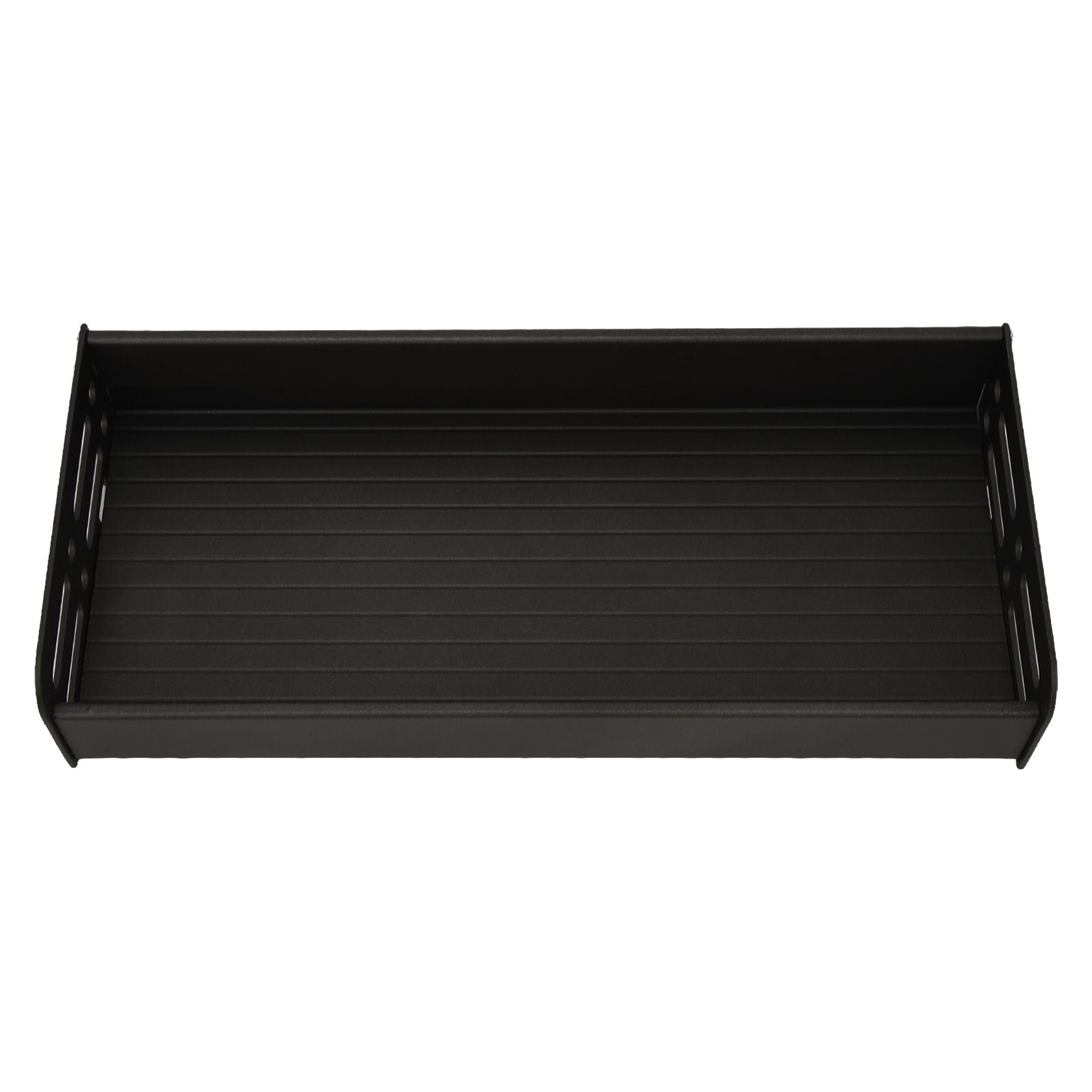 Floating Shelves Space Aluminum Wall Mounted Decorative Storage Shelf for Kitchen Bathroom Living Room Bedroom Black