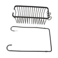 Over The Toilet Storage Shelf Large Capacity Aluminum Toilet Storage Basket Metal Bathroom Storage Organizer Black