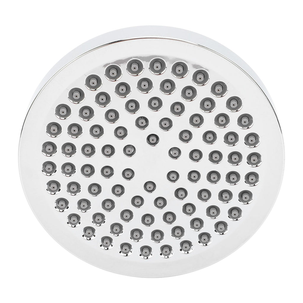 High Pressure Rain Shower Head Water Conservation Bathroom Shower Head for Household Hotel 6 Inch Silver