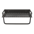 Shower Caddy Grey Shower Organizer Shelf Easy Install Aluminium Alloy Large Capacity Shower Accessory for Bathroom Home 30cm / 11.8in
