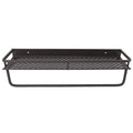Shower Caddy Grey Shower Organizer Shelf Easy Install Aluminium Alloy Large Capacity Shower Accessory for Bathroom Home 50cm / 19.7in