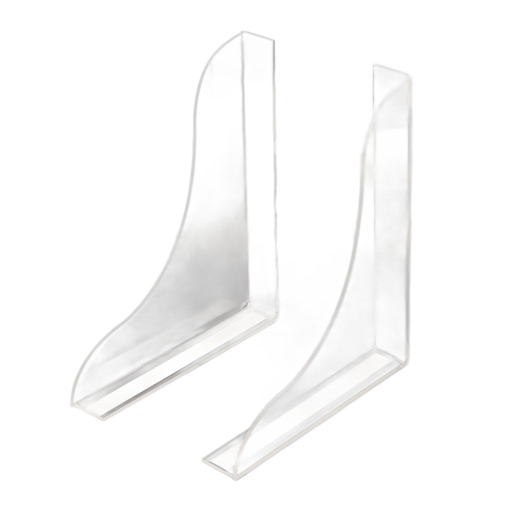 2 Pcs Bathtub Splashing Guard Acrylic Shower Tub Corner Water Blocking Plate for Bathroom Kitchen Sink