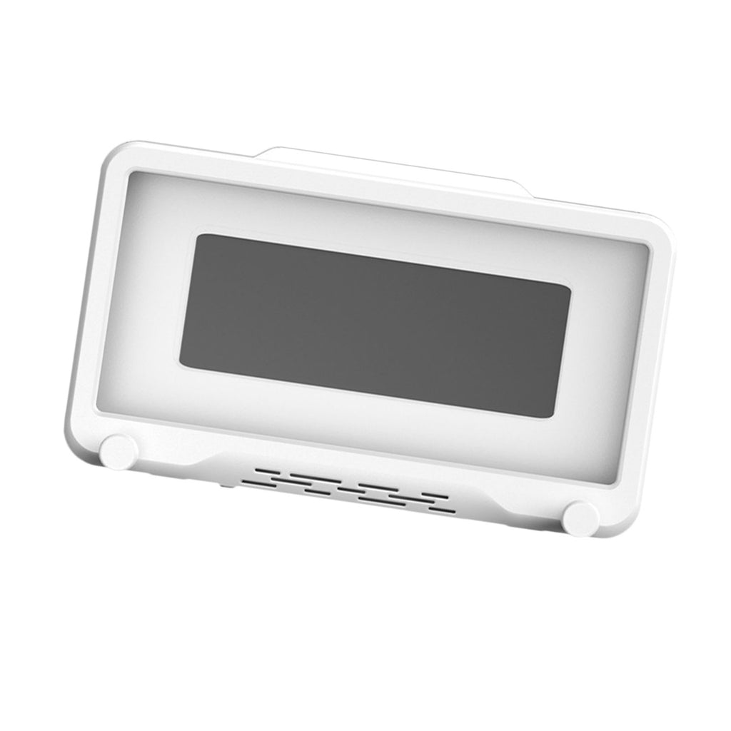 Shower Cell Phone Holder Bathroom 360 Degree Rotatable Drill Free Waterproof Wall Mounted Cell Phone Case White