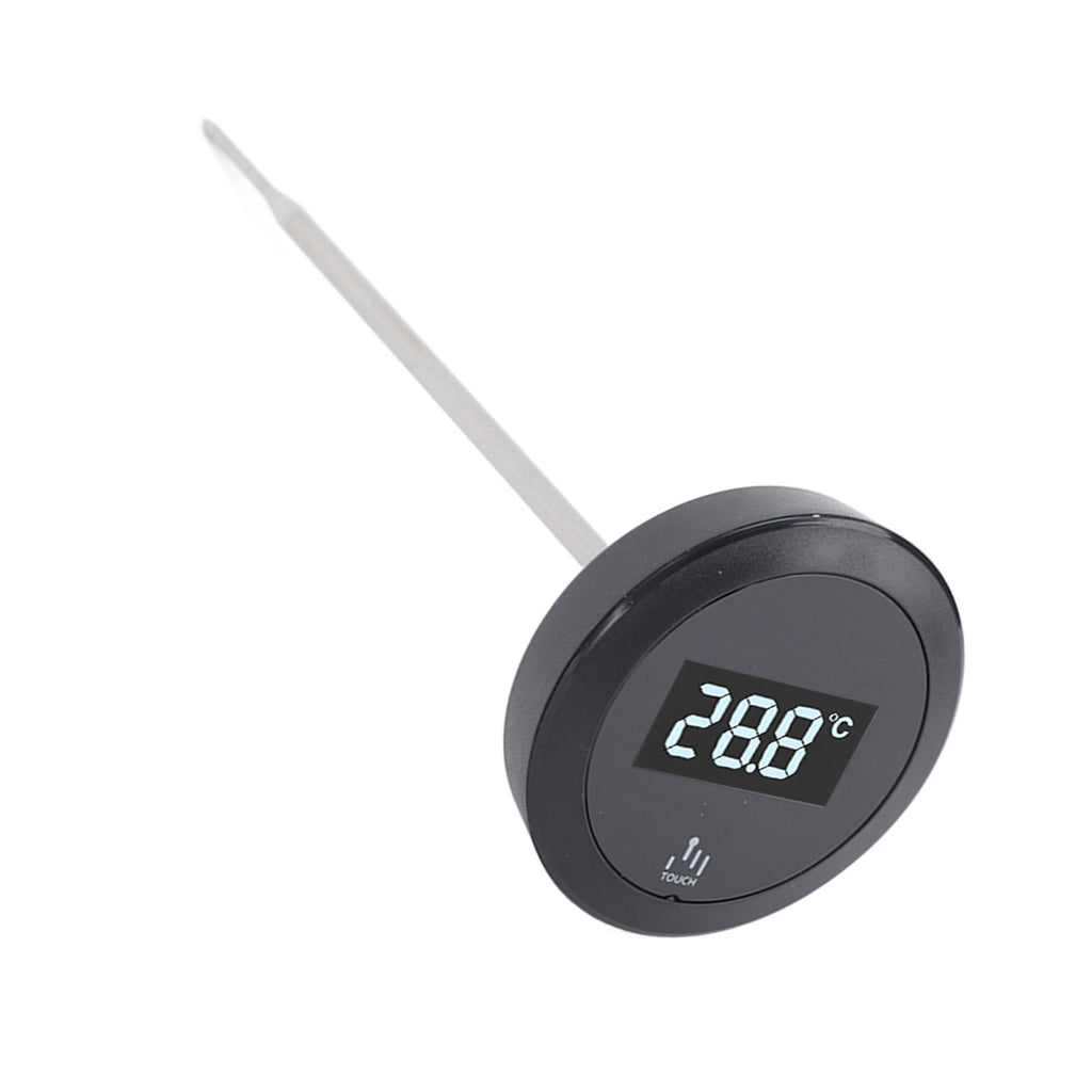 Digital Touch Screen Thermometer IP65 Waterproof Thermometer with Stainless Steel Probe Backlight for Coffee Milk Pot Kettle Temperature Measurement