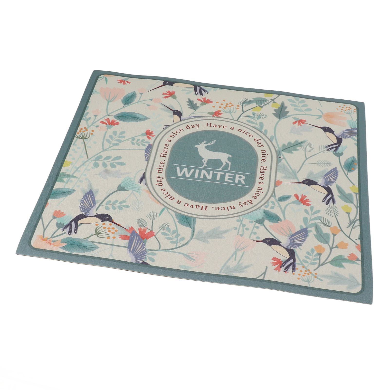 Coffee Maker Mat Absorbent Spill Proof Waterproof Scratch Resistance Coffee Table Mat for Countertops 40x50cm / 15.7x19.7in