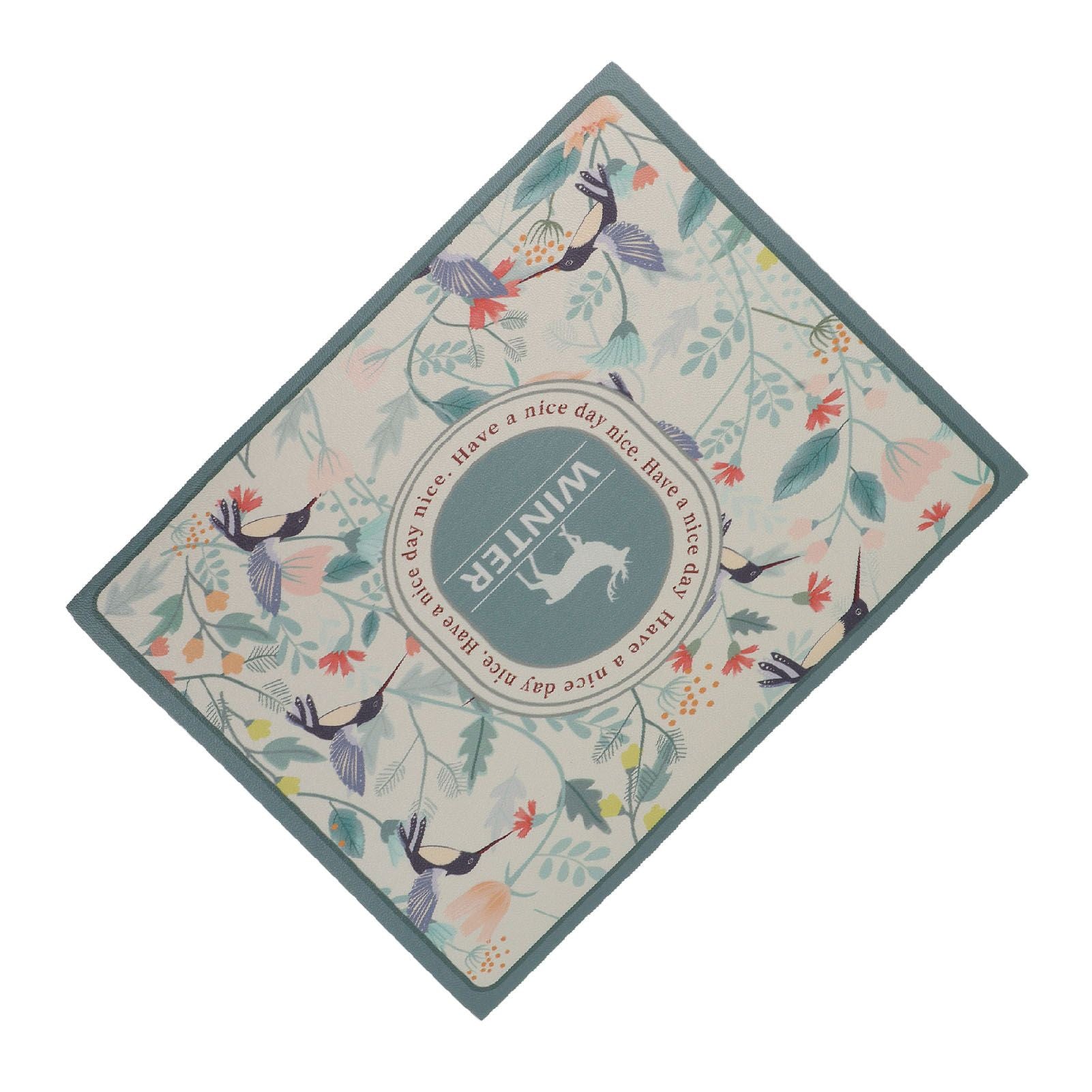 Coffee Maker Mat Absorbent Spill Proof Waterproof Scratch Resistance Coffee Table Mat for Countertops 40x50cm / 15.7x19.7in
