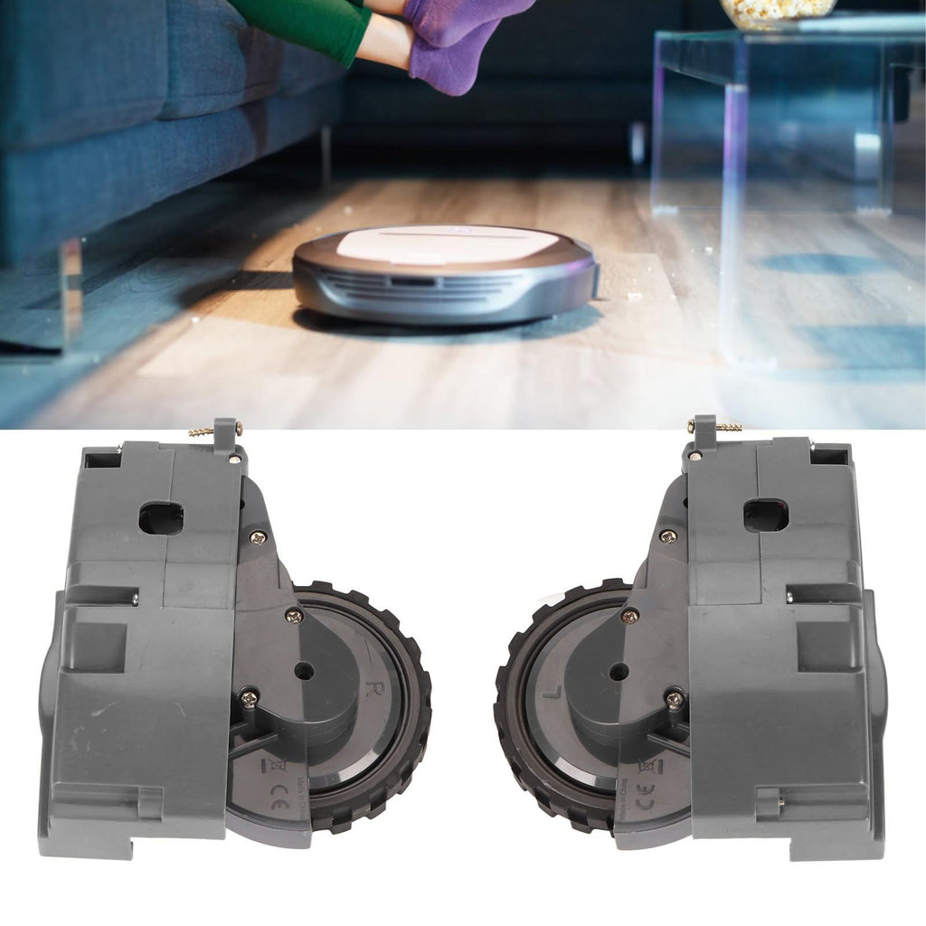 Right Left Drive Wheel Module Pair for Roomba 500 600 700 800 900 880 870 871 885 880 860 861 875 Series Vacuum Cleaner Grey