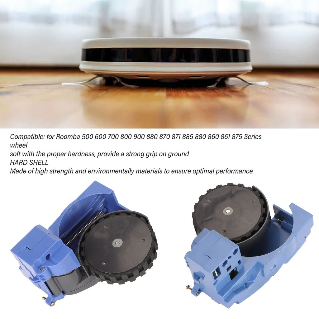 Right Left Drive Wheel Module Pair for Roomba 500 600 700 800 900 880 870 871 885 880 860 861 875 Series Vacuum Cleaner Blue