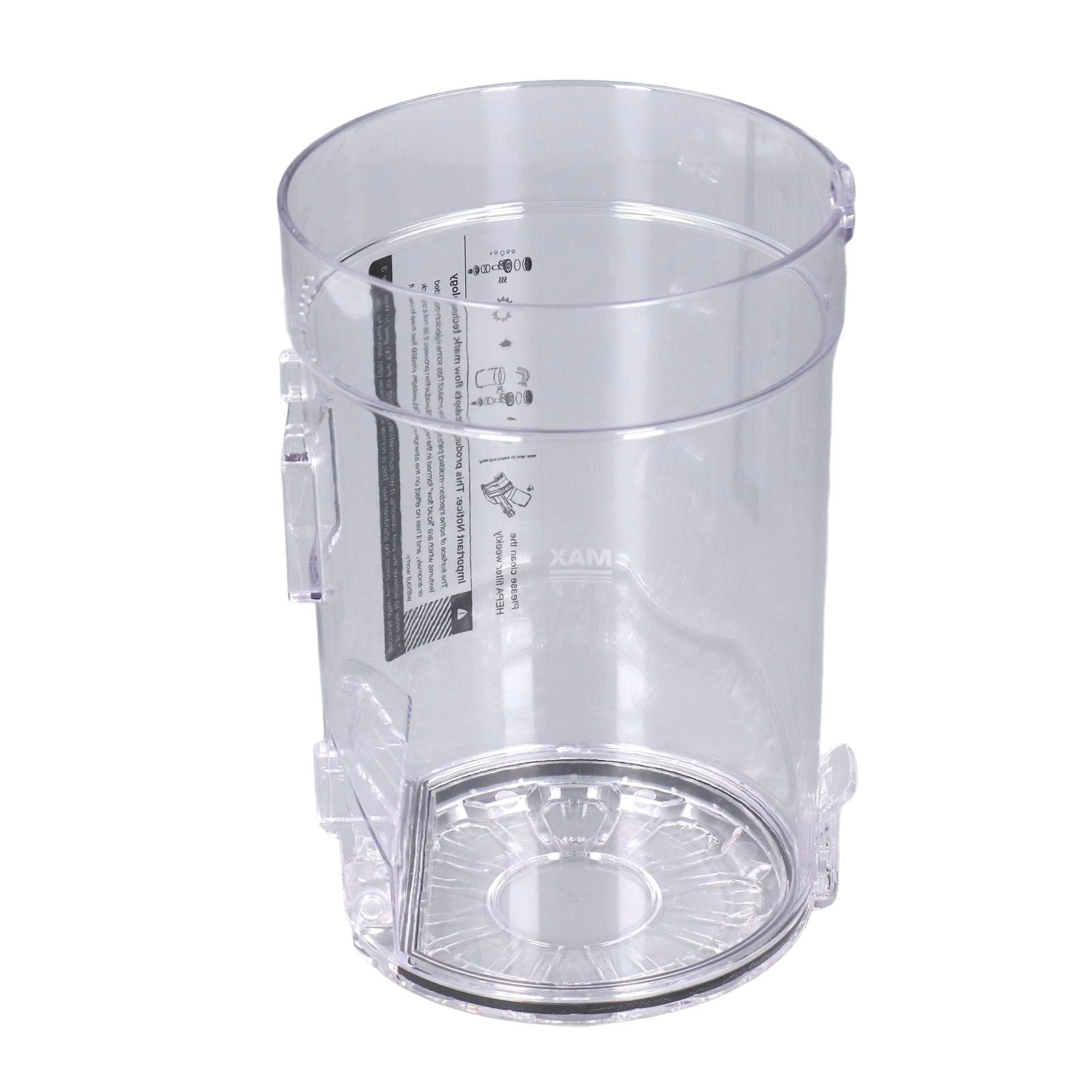 Vacuum Cleaner Dust Bucket ABS Handheld Cordless Vacuum Cleaner Dust Collection Cup Replacement for Proscenic P10 P11 P10PRO Accessories