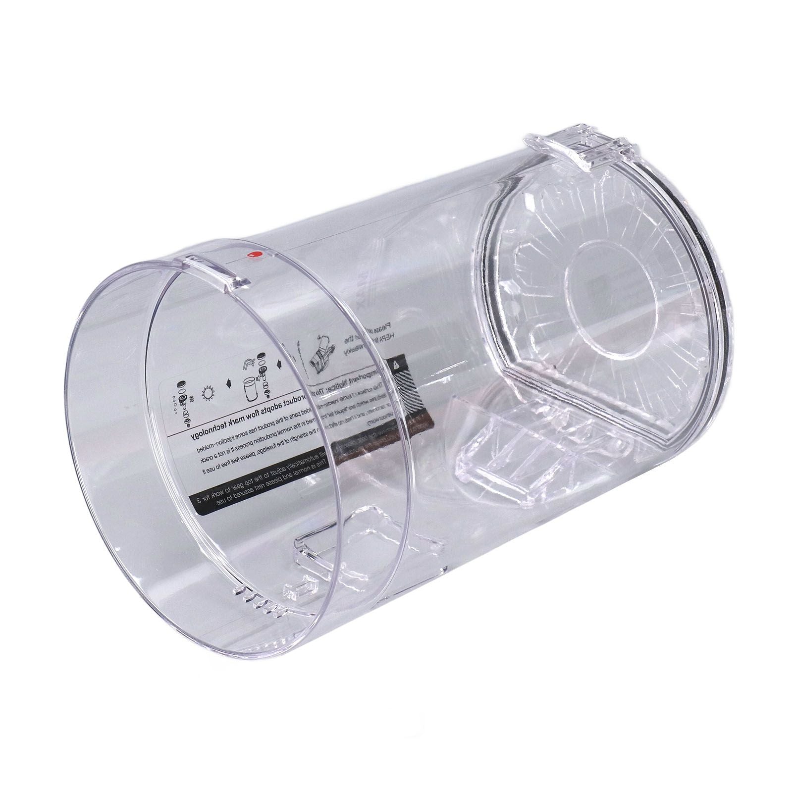 Vacuum Cleaner Dust Bucket ABS Handheld Cordless Vacuum Cleaner Dust Collection Cup Replacement for Proscenic P10 P11 P10PRO Accessories