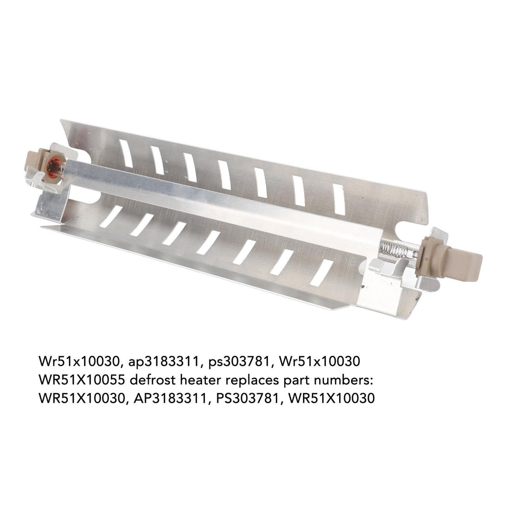 WR51X10055 Refrigerator Defrost Heater Replacements WR55X10025 Temperature Sensor WR50X10068 Defrost Thermostat Assembly