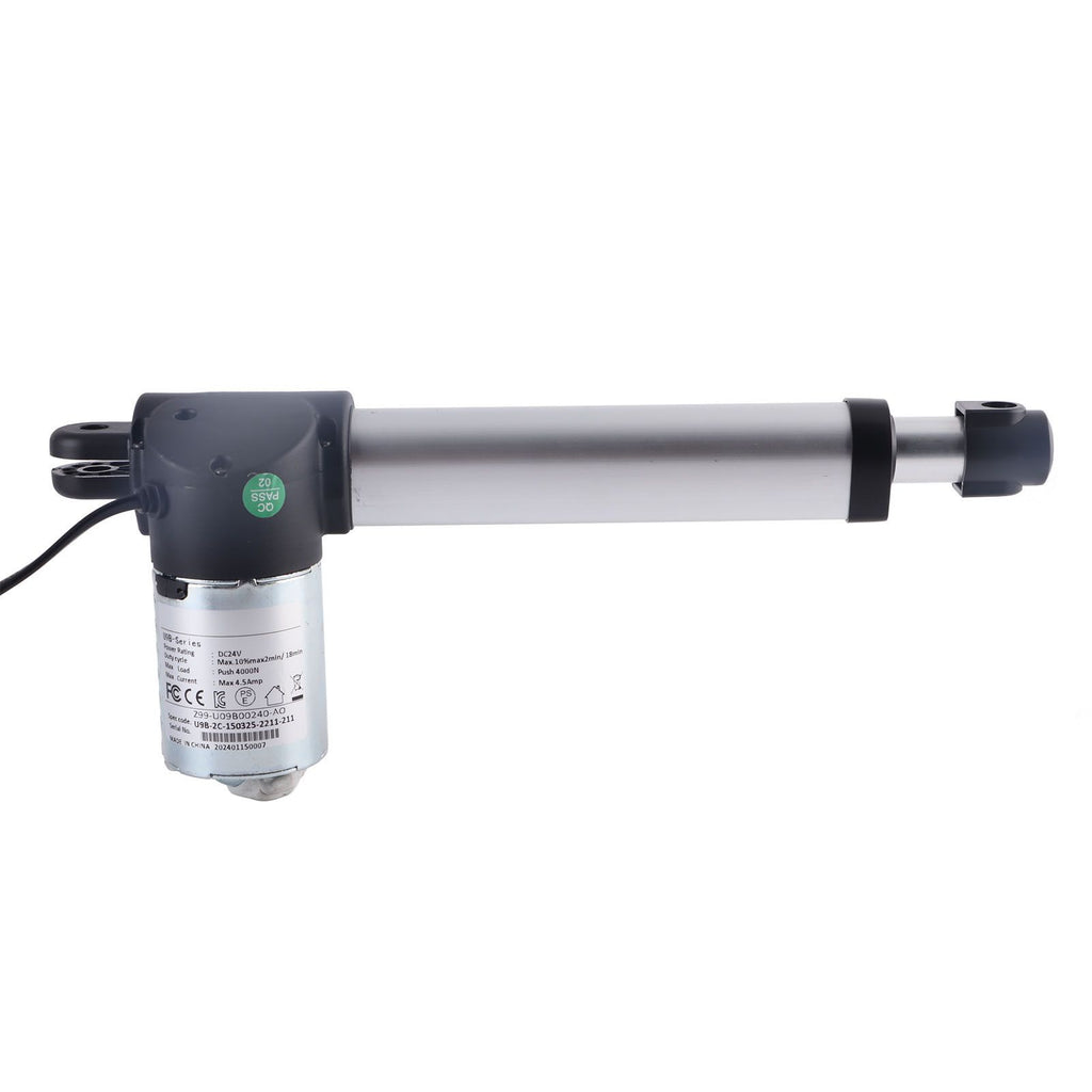 DC 24V 150mm Stroke Linear Actuator Maximum Load 4000N Heavy Duty Weather Resistant for Electric Sofa Massage Chair