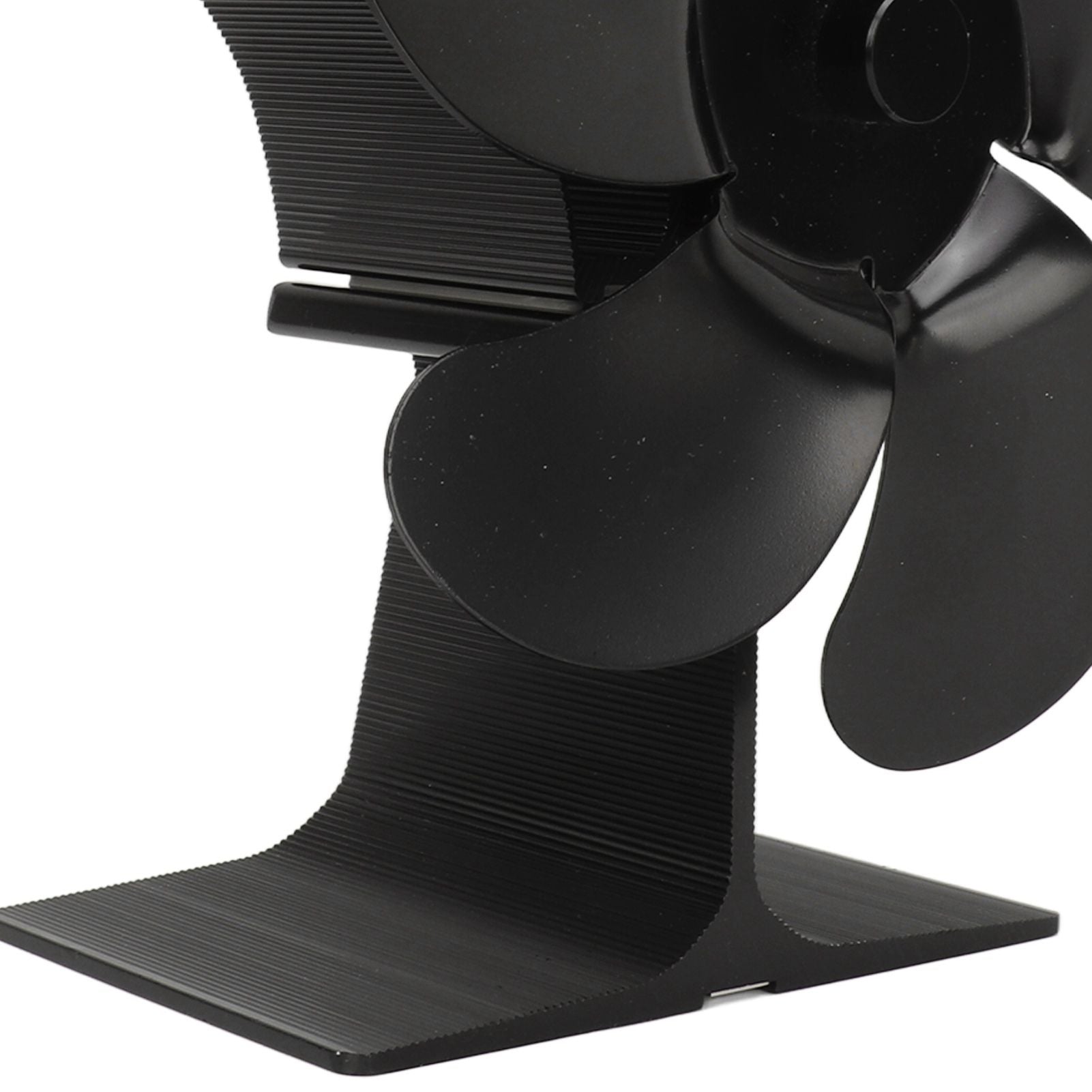 Stove Fan 6 Blades Fireplace Fan Heat Powered Fast Warm Circulation Quiet Heat Resistant Thermoeletric Fan for Log Burner Home