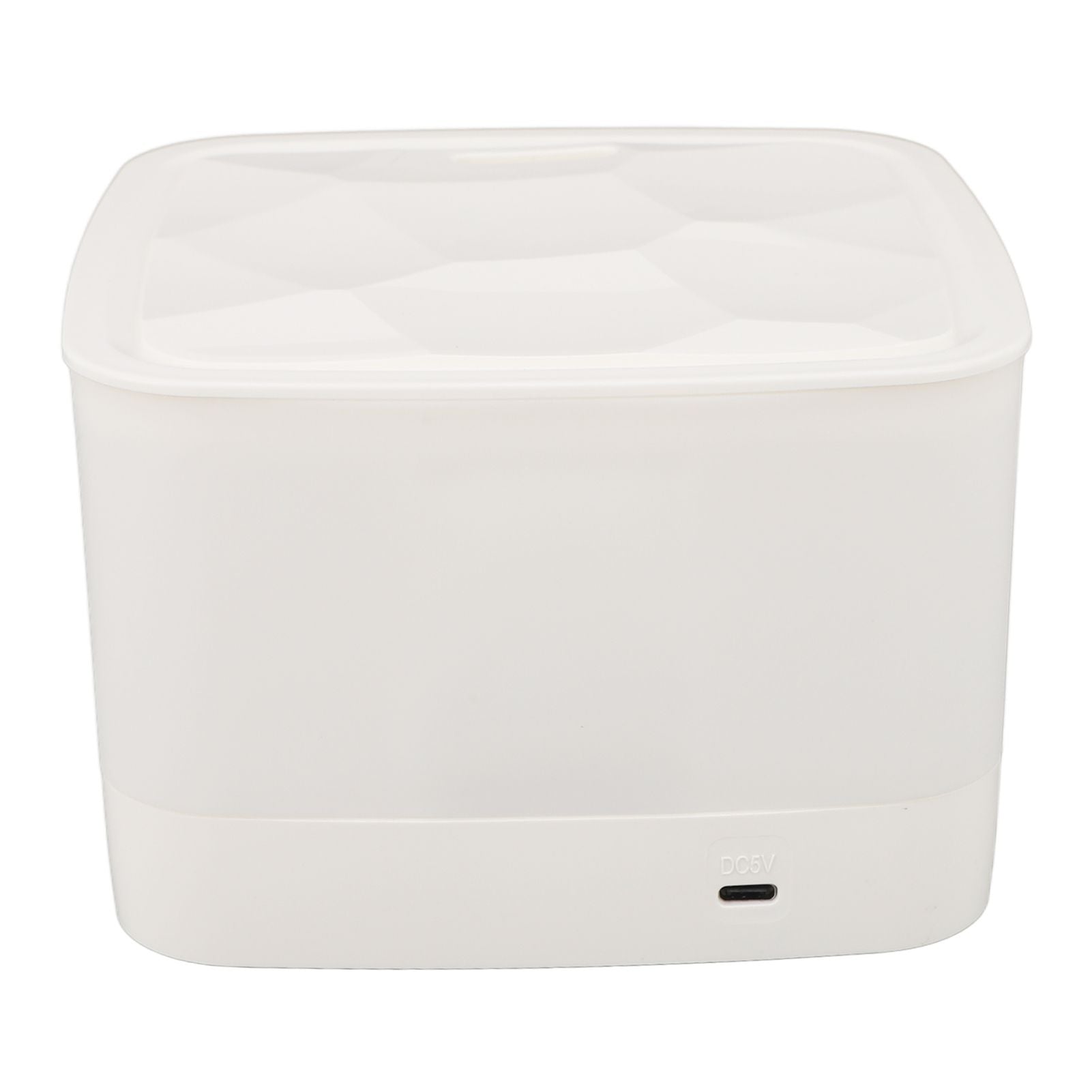 Aroma Diffuser Humidifier with Remote Control USB 5V 800mL RGB 7 Color Light Colorful Humidifier for Bedroom White